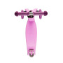 Самокат Трехколесный, со Светящимися Колесами, Розовый - MSC-J082001
