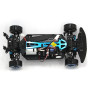 Радиоуправляемый автомобиль для дрифта HSP Flying Fish 1 LED фары 4WD 1:10 2.4G - 94123T-12340-O