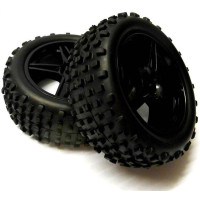 Передние колеса в сборе HSP (06008+06009) - HSP06010-BLACK