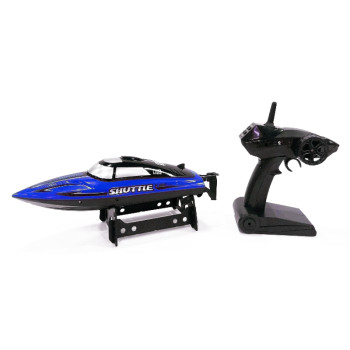 Радиоуправляемый катер HENDEE Blue Shadow Storm (32 см, 25 км/ч) - HM2008-BLUE