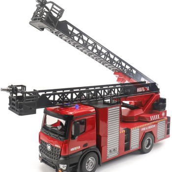Радиоуправляемая пожарная машина-лестница HUI NA TOYS масштаб 1:14 2.4G - HN1561