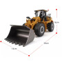 Радиоуправляемый бульдозер HUI NA TOYS 2.4G 9CH 1:24 - HN1567