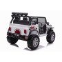 Детский электромобиль джип XMX с полным приводом (белый, EVA, 12V) - XMX618-4WD-WHITE