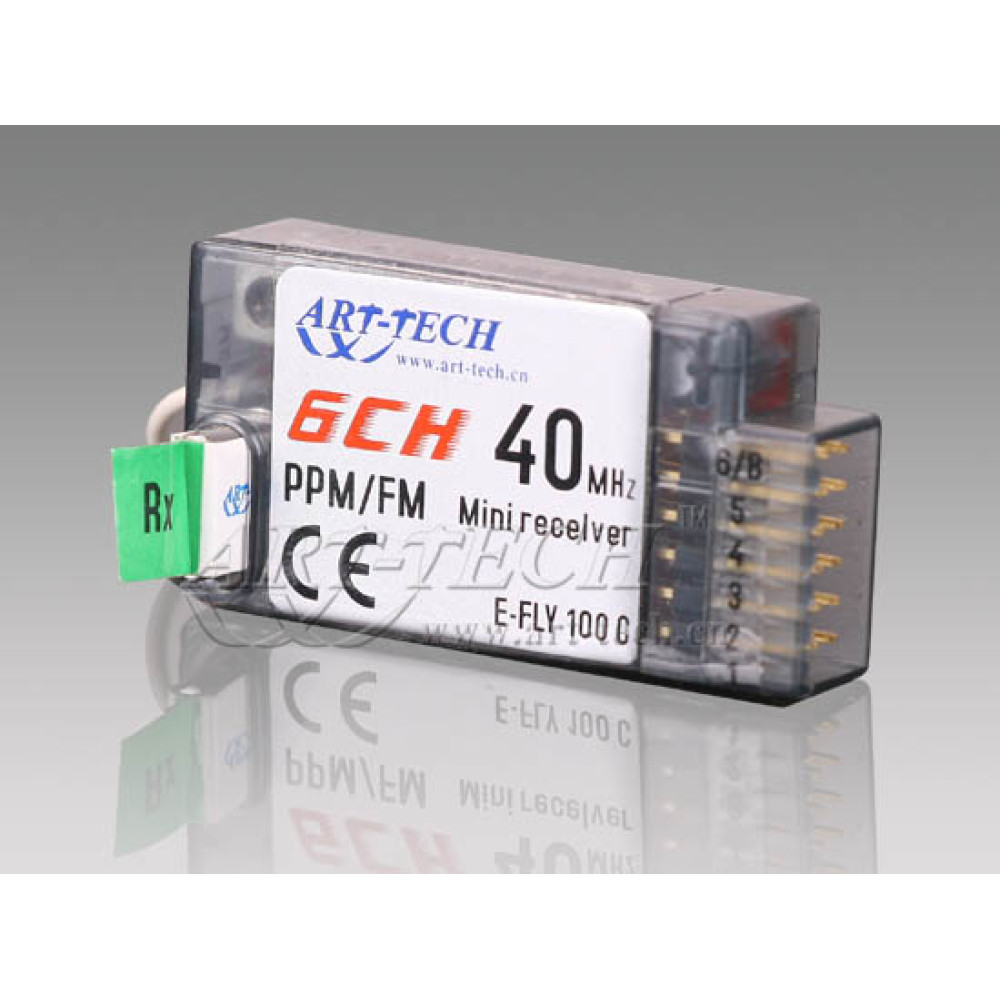 Приемник Art-tech однократного преобраз. 6кан. 40МГц