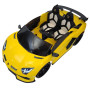 Детская машина Lamborghini Aventador SVJ Yellow Carbon (дрифт, 15 км/ч, 24V) - SX2028S-YELLOW