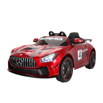 Детская машина Mercedes GT4 AMG Carbon Red 12V - SX1918S-RED-PAINT