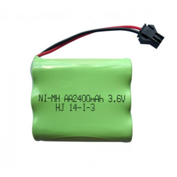 Аккумулятор Ni-Mh 3.6v 2400mah YP - NIMH-36F-2400-YP