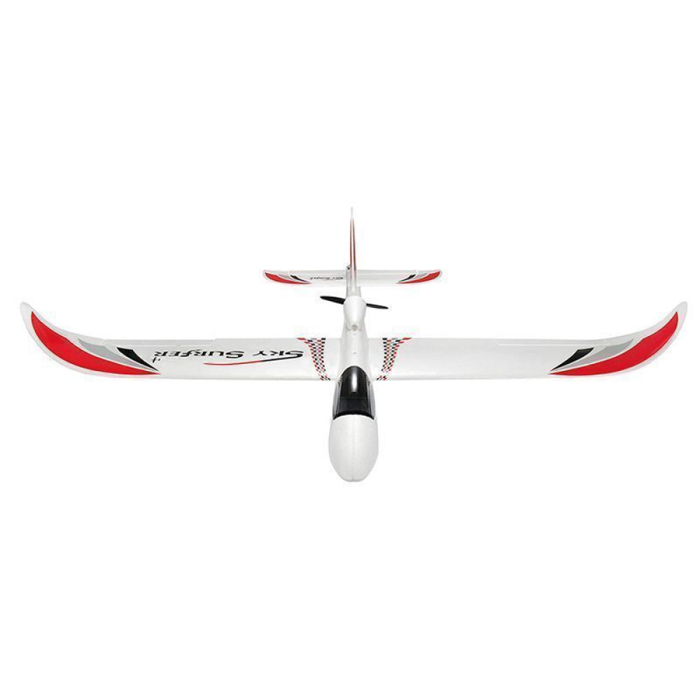 Радиоуправляемый планер Top RC SKY SURFER 1400мм красный 2.4G RTF - TOP069C
