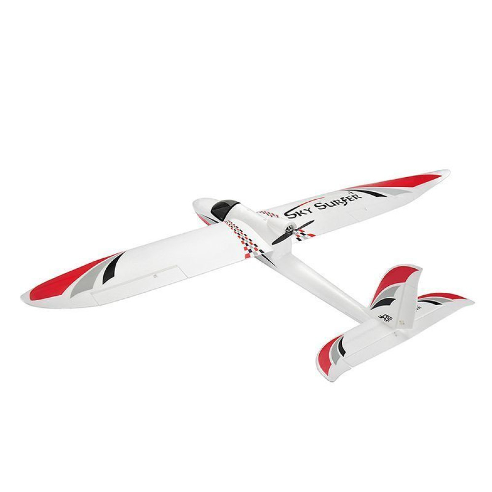 Радиоуправляемый планер Top RC SKY SURFER 1400мм красный 2.4G RTF - TOP069C