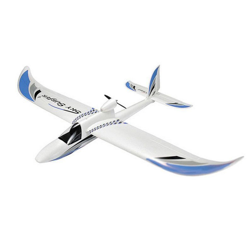 Радиоуправляемый планер Top RC SKY SURFER 1400мм синий 2.4G RTF - TOP068C