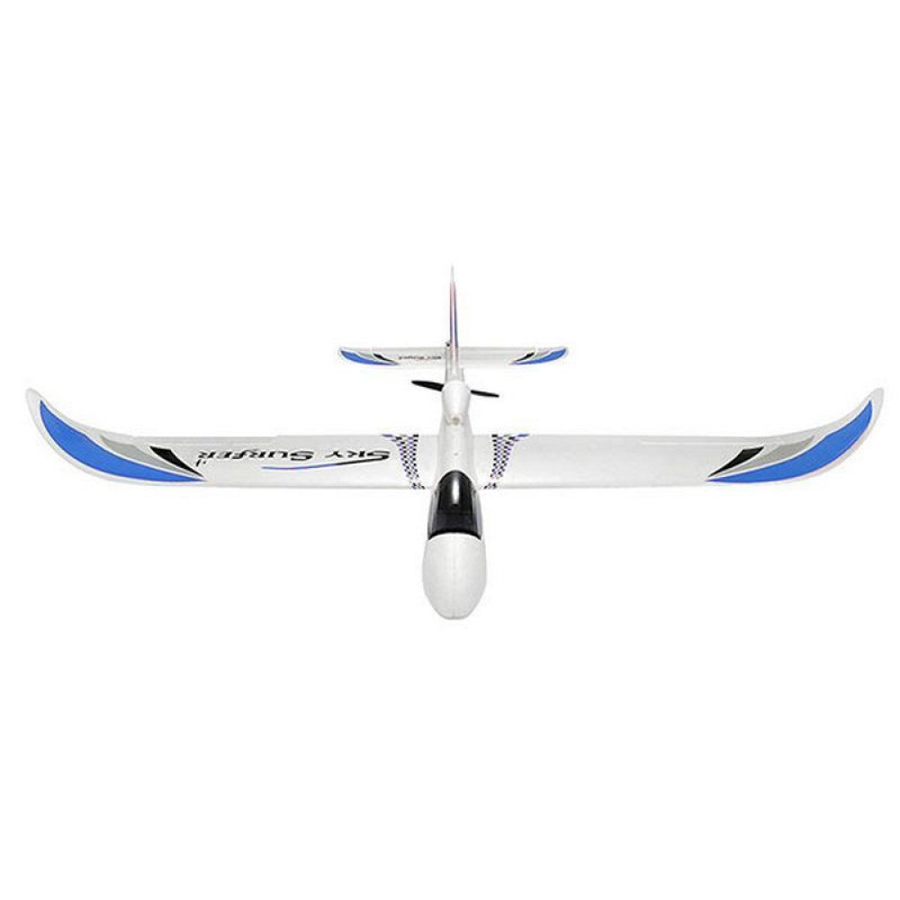 Радиоуправляемый планер Top RC SKY SURFER 1400мм синий 2.4G RTF - TOP068C