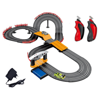 Гоночный автотрек Soba (540 см, 2 машинки на пульте, цифр табло со звуком, система пит. 2в1) - SOBA-A49-6A