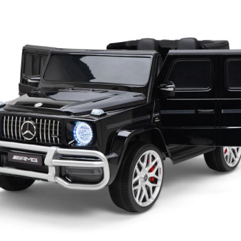 Двухместный детский электромобиль Mercedes G63 AMG 4WD 24V - S307-BLACK-PAINT