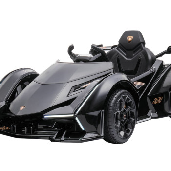 Детский Lamborghini V12 Vision Gran Turismo 4WD 12V - HL528-LUX-BLACK