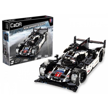 Конструктор CADA спортивный автомобиль Porsche 919, 1586 элементов - C61016W