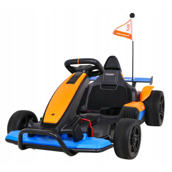 Детский электромобиль дрифт картинг Mclaren (лицензия, 12 км/ч, 24V) - BDM0930
