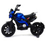 Детский электромотоцикл Harley Davidson (12V, EVA, ручка газа) - DLS01-SP-BLUE