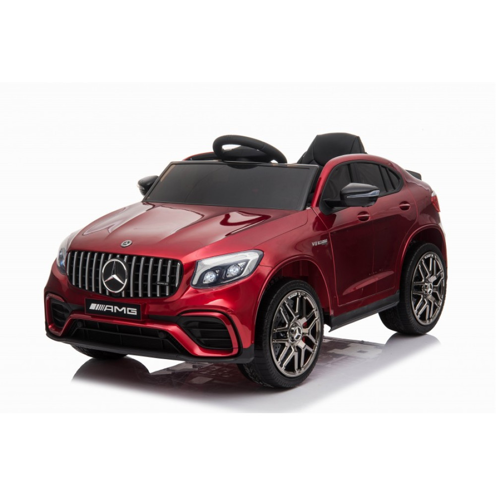 Электромобиль Mercedes-Benz GLC 63 AMG Red 12V (полный привод, EVA)  - QLS-5688