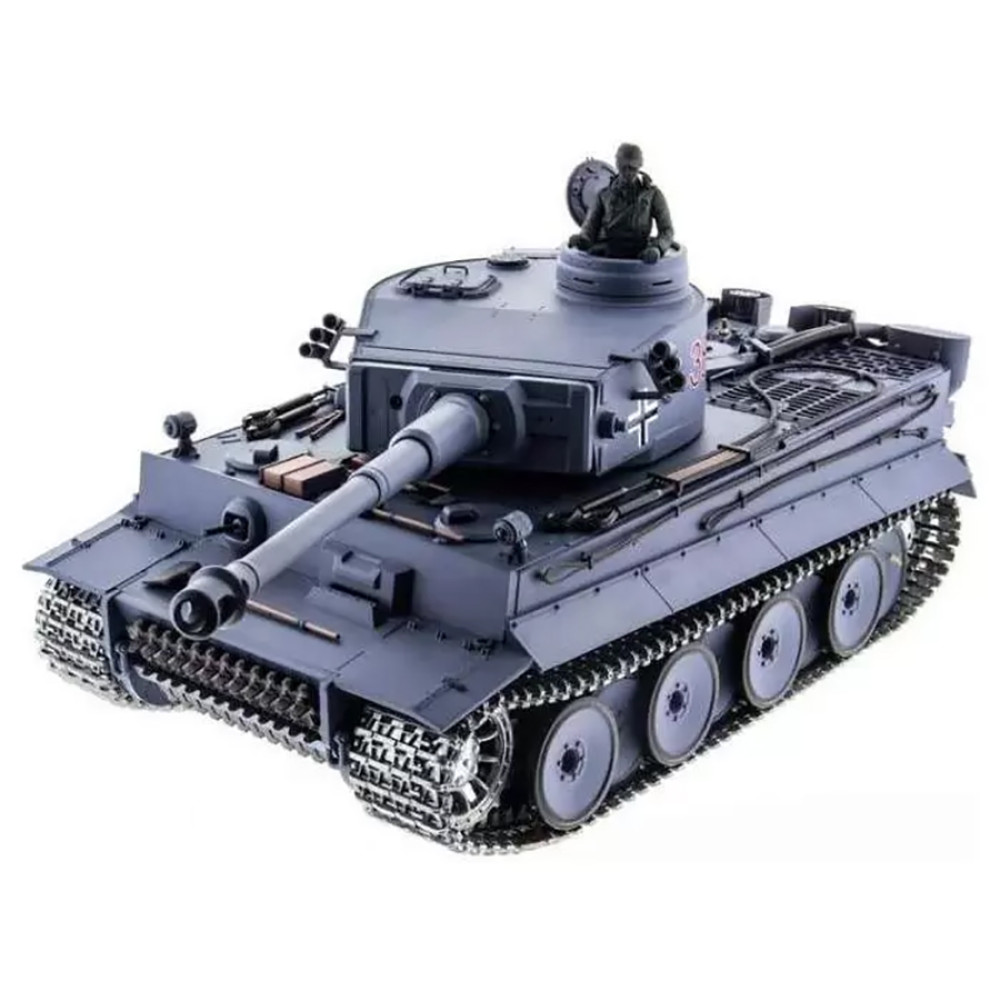 Радиоуправляемый танк Heng Long German Tiger Pro V7.0 масштаб 1:16 2.4G -  3818-1PRO-V7