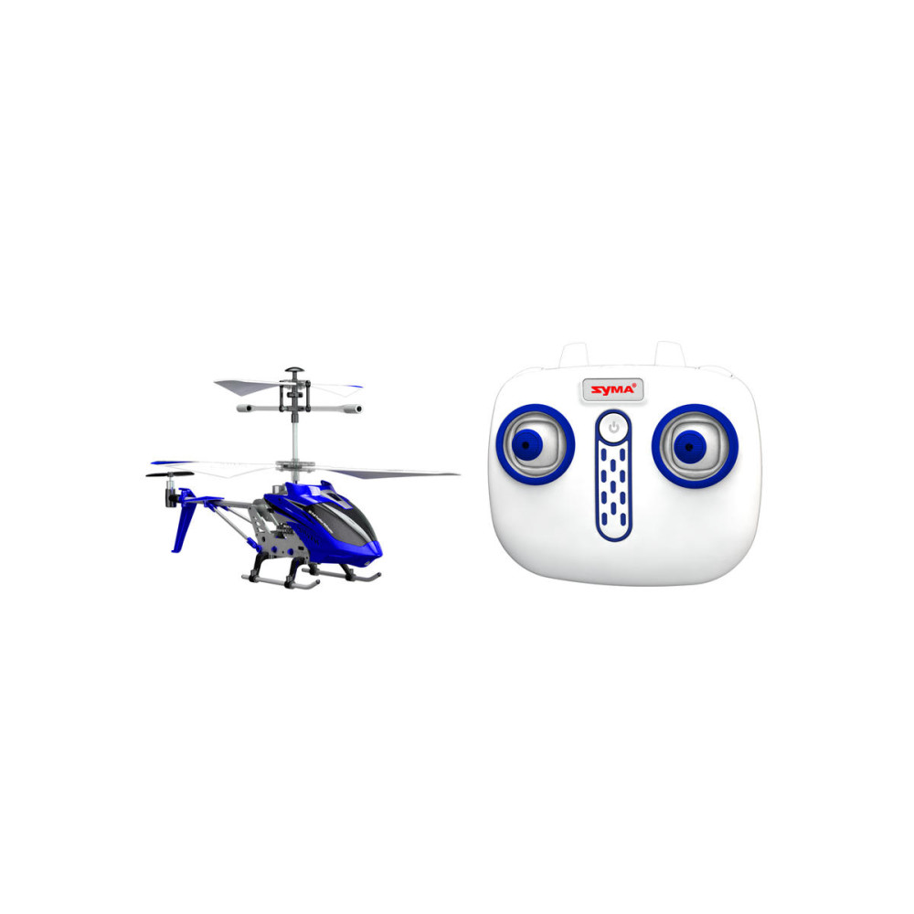 Радиоуправляемый вертолет Syma S107H Blue 2.4G с функцией зависания - S107H