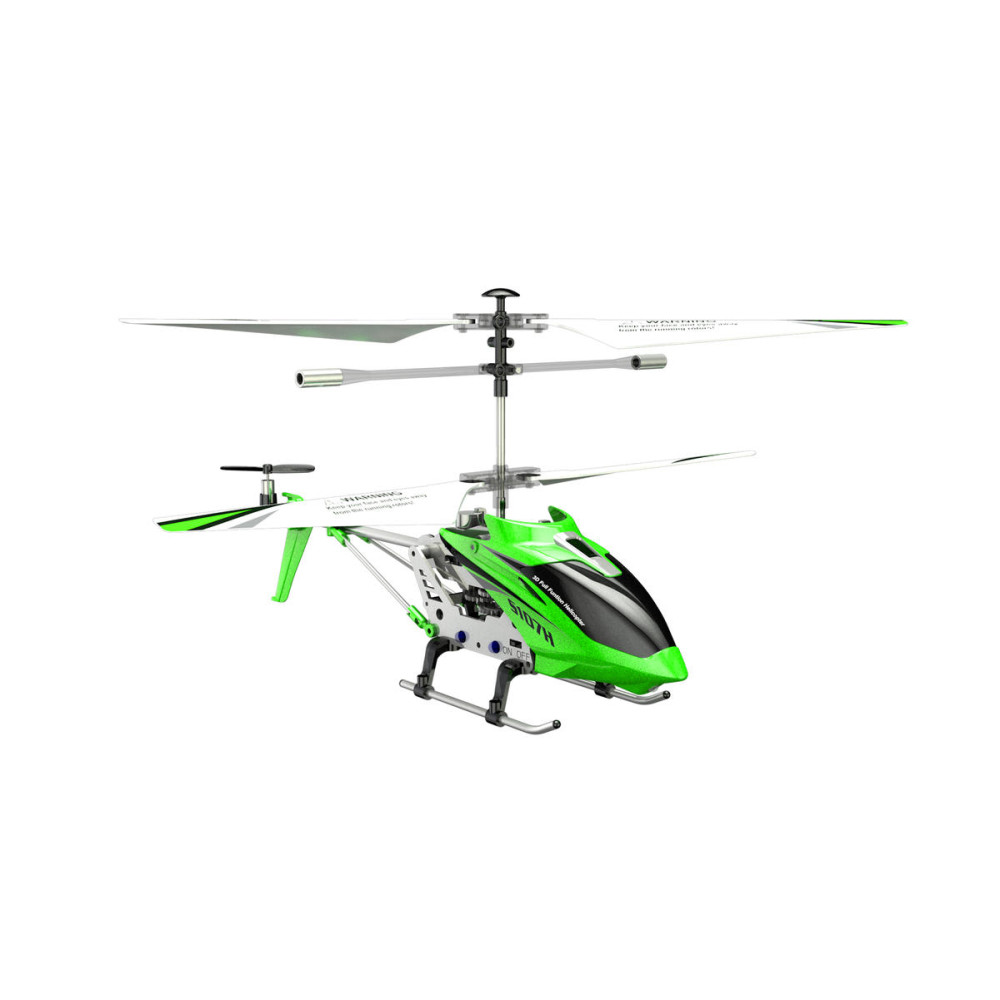 Радиоуправляемый вертолет Syma S107H Green 2.4G с функцией зависания - S107H
