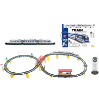 Железная дорога с пультом управления (поезд Сапсан, длина 397 см, свет, звук) - 2807Y-2