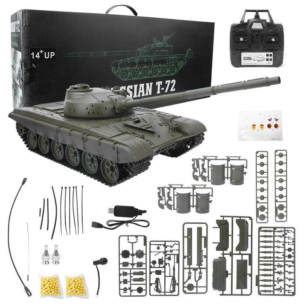 Радиоуправляемый танк Heng Long Советский танк S version V7.0 масштаб 1:16 RTR 2.4GHz - 3939-1Upg V7.0