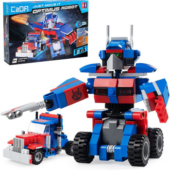 Конструктор CaDA Робот трасформер OPTIMUS, 251 деталь - C52019W