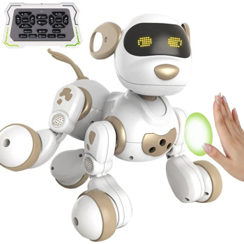 Радиоуправляемая собака-робот Smart Robot Dog Dexterity AW-18011-GOLD
