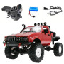 Радиоуправляемый краулер 4WD RTR масштаб 1:16 2.4G WPLC-14-RED