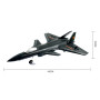 Радиоуправляемый самолет J-20 (EPP) 2.4G FX830-BLACK