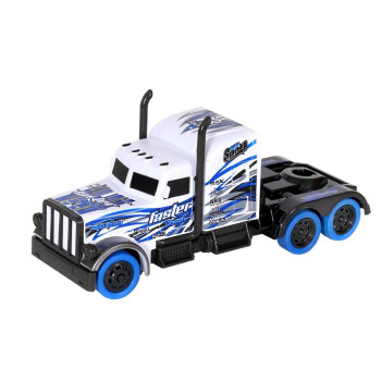 Радиоуправляемый грузовик - тягач FASTER BEAST (2WD, акб, 1:16) - GM1929-BLUE