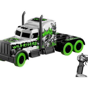Радиоуправляемый грузовик - тягач WILD RIDERS (2WD, акб, 1:16) - GM1930-GREEN