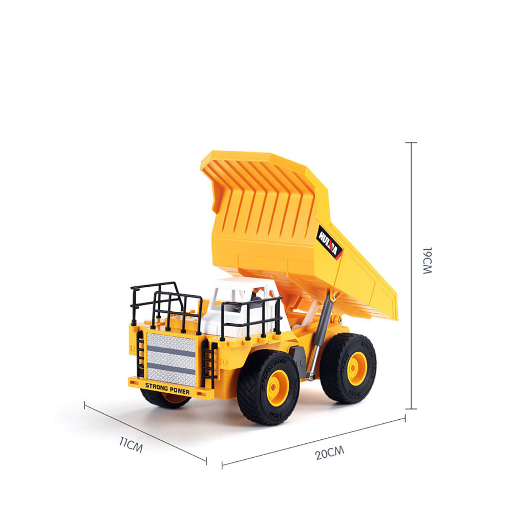 Радиоуправляемый карьерный самосвал HUI NA TOYS 2.4G 6CH масштаб 1:24 RTR -  HN1517