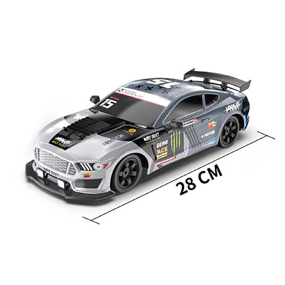 Радиоуправляемая машина для дрифта HB Ford Mustang (4WD, свет, пар, акб,  1:16) - SC16A05-1