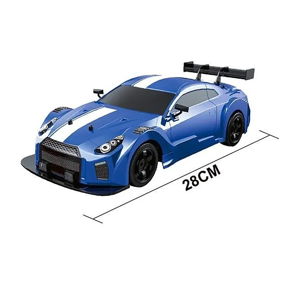 Радиоуправляемая машина для дрифта HB Nissan GTR (4WD, свет, пар, акб,  1:16) - SC16A02-1