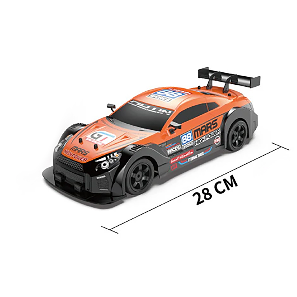 Радиоуправляемая машина для дрифта HB Nissan GTR (4WD, свет, пар, акб,  1:16) - SC16A06-1