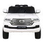 Детский электромобиль Toyota Land Cruiser JJ2022-WHITE белый