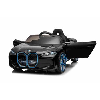 Детский электромобиль BMW I4 (полный привод, 12V) - JE1009-BLACK