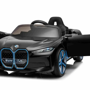 Детский электромобиль BMW I4 (полный привод, 12V) - JE1009-BLACK