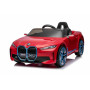 Электромобиль BMW I4 (полный привод, 12V) - JE1009-RED