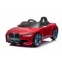 Электромобиль BMW I4 (полный привод, 12V) - JE1009-RED