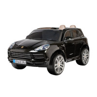Электромобиль PORSCHE CAYENNE S 12V - JJ2128-BLACK-PAINT