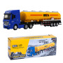 Металлический грузовик бензовоз HUI NA TOYS масштаб 1:50 - HN1733-YELLOW