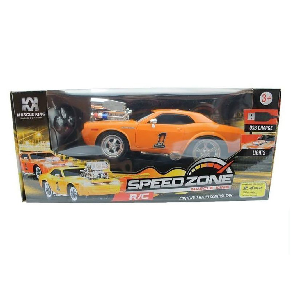 Радиоуправляемая машина из серии Muscle Car (свет, звук, 1:16) - MK8126B