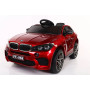 Электромобиль BMW X6M 12V (полный привод, EVA) - FT-968-RED-PAINT