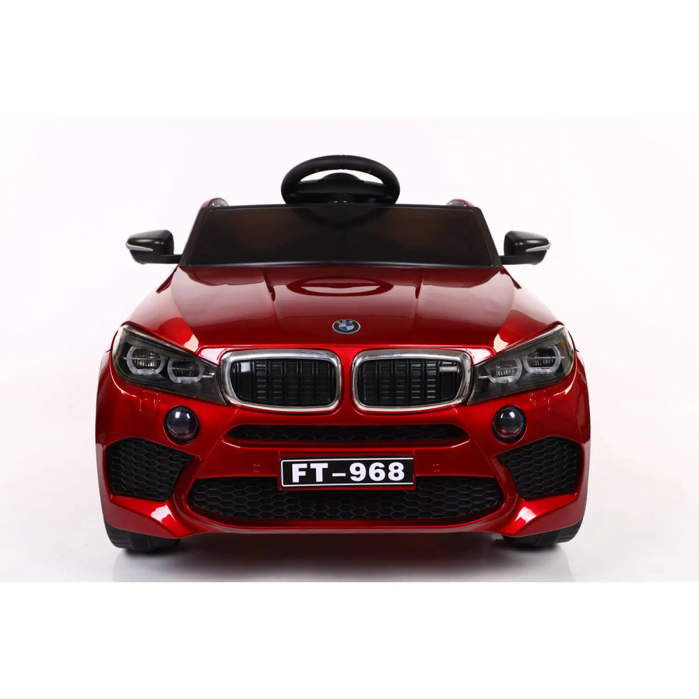 Электромобиль BMW X6M 12V (полный привод, EVA) - FT-968-RED-PAINT