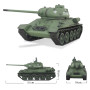 Радиоуправляемый танк Heng Long T-34 S version V7.0 масштаб 1:16 2.4G - 3909-1-Upg-V7