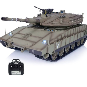 Радиоуправляемый танк Heng Long Merkava MK4 V7.0 масштаб 1:16 2.4G - 3958-1-V7