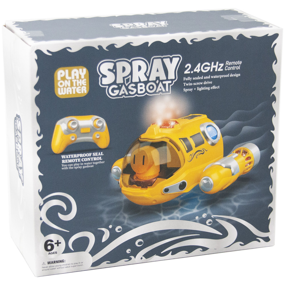 Радиоуправляемый батискаф (пар, свет, акб) - 3722-2A